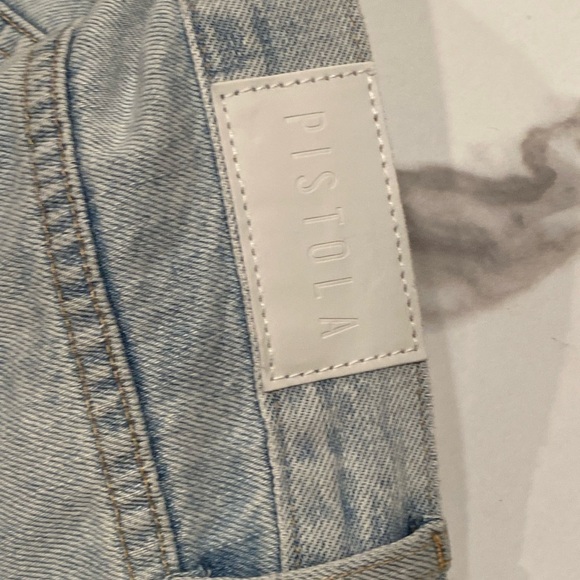 PISTOLA Bobbie High Rise Wide led jeans NWT - Picture 6 of 16